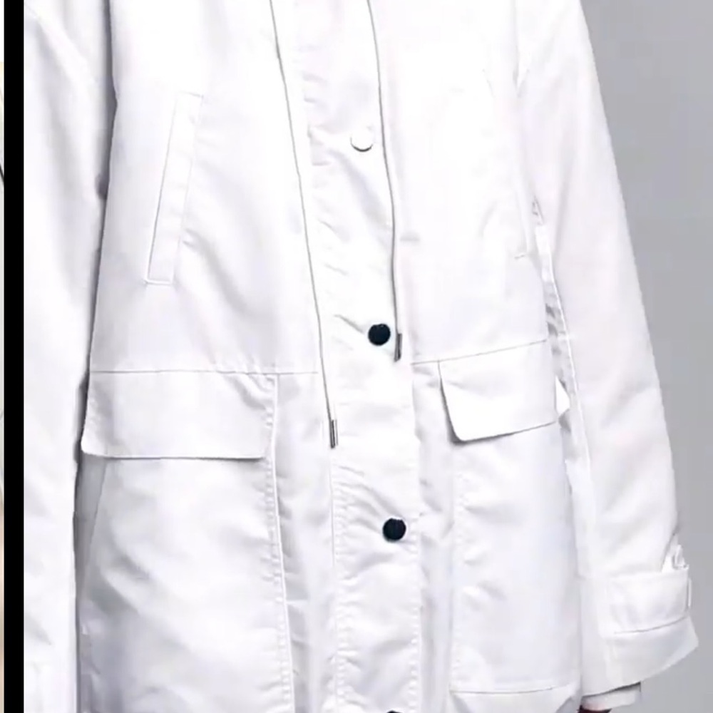 Tibi White Utility Jacket